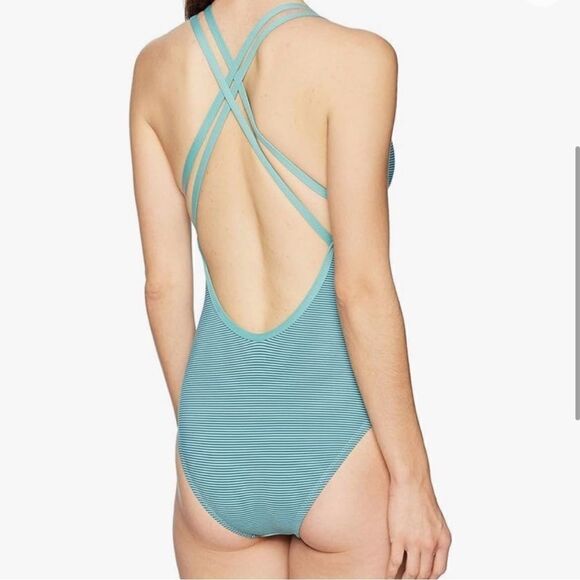 Carve Designs Beacon Striped One Piece Swimsuit NEW - Picture 6 of 7